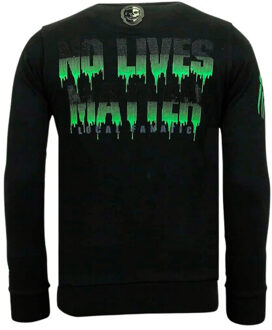 Local Fanatic Sweater predator hunter - maat XXL Zwart