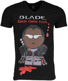 Local Fanatic T-shirt blade fearless vampire killer Zwart - L