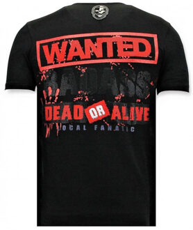 Local Fanatic T-shirt bloody chucky print Zwart - XL