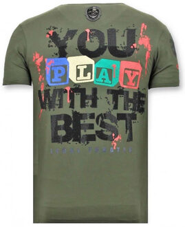 Local Fanatic T-shirt chucky childs play - maat L Groen