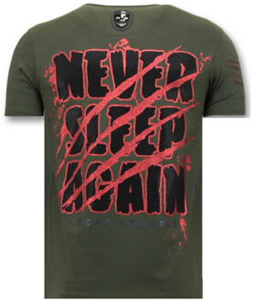 Local Fanatic T-shirt freddy krueger - maat XXL Groen