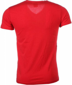 Local Fanatic T-shirt i love turkey Rood - XXL