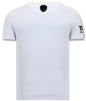 Local Fanatic T-shirt padrino corleone Wit - XXL