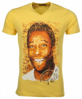 Local Fanatic T-shirt Pele - Geel - Maat XL