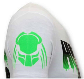 Local Fanatic T-shirt predator hunter Wit - XXL