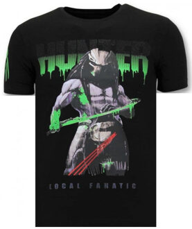 Local Fanatic T-shirt predator hunter Zwart - M