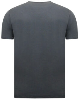 Local Fanatic T-shirt ronde hals Grijs - S