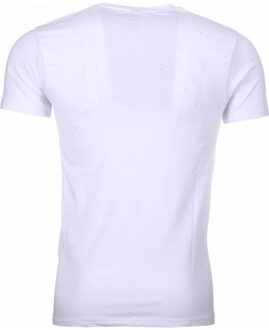 Local Fanatic T-shirt scarface frame print Wit - XS