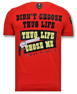 Local Fanatic T-shirt the chief wanted Rood - XL