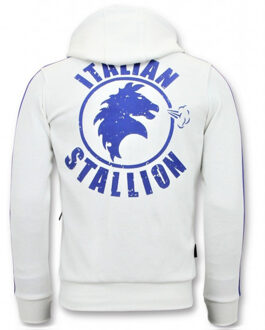 Local Fanatic Trainingsvest rocky balboa Wit - S
