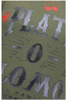 Local Fanatic Trui met print plata o plomo Groen - XXL