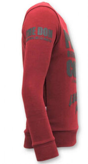 Local Fanatic Trui padrino corleone Rood - XL