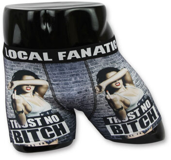 Local Fanatic Underwear boxershort bitch Print / Multi - S