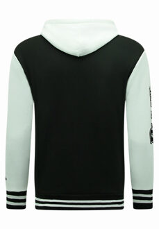 Local Fanatic Varsity vest met capuchon 905 Zwart - S