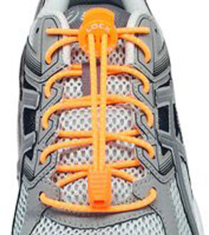 Lock Laces Classic oranje - ONE-SIZE