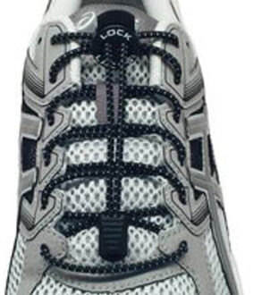 Lock Laces Zwart - Elastische schoenveters - Hardlopen