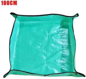 Lock Transplanteren Pot Anti Vuile Opvouwbare Dikker Land Mat Mix Bodem Bassin Bloem Tuinieren Pad Kussen Herbruikbare Waterdicht 100cm x 100cm