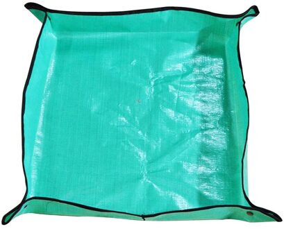 Lock Transplanteren Pot Anti Vuile Opvouwbare Dikker Land Mat Mix Bodem Bassin Bloem Tuinieren Pad Kussen Herbruikbare Waterdicht 68cm x 68cm