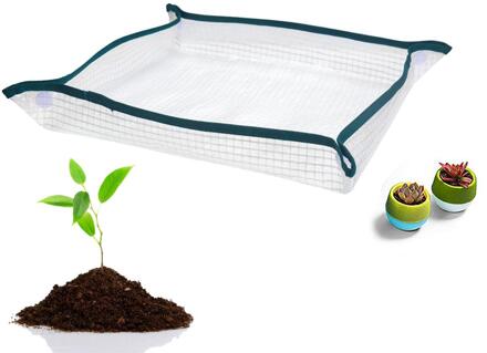 Lock Waterdicht Anti Vuile Dikker Wastafel Kussen Mix Bodem Bloem Land Mat Tuinieren Pad Herbruikbare Transplanteren Pot Opvouwbare