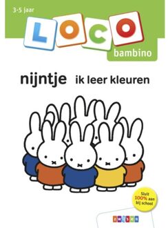 Loco Bambino  -   Loco Bambino nijntje ik leer kleuren