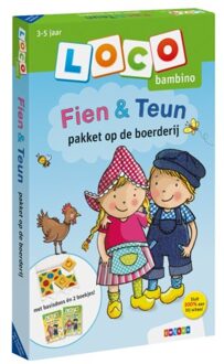 Loco Bambino Pakket Fien & Teun Op De Boerderij - Loco Bambino