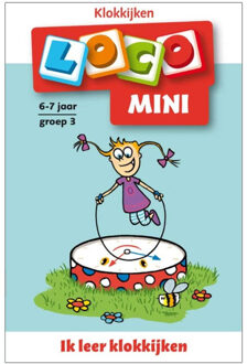 Loco Ik leer klokkijken / 6-7 jaar groep 3 - Boek Noordhoff Uitgevers B.V. (9001871798)