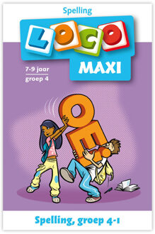 Loco Maxi Loco / 1 / Spelling groep 4 - Boek Noordhoff Uitgevers B.V. (9001778763)