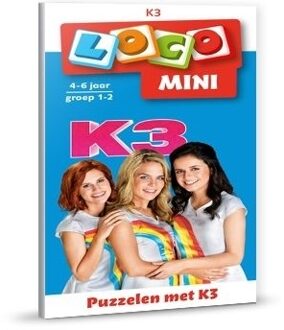Loco Mini Puzzelen met K3 (boekje)
