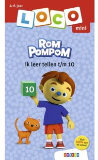 Loco Mini Rompompom Ik Leer Tellen T/M 10 - Loco Mini
