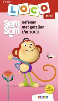 Loco mini semsom oefenen met getallen t/m 1000 -   (ISBN: 9789048752485)