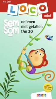 Loco mini semsom oefenen met getallen t/m 20 -   (ISBN: 9789048752430)