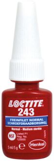 Loctite 243 Borgmiddel medium (blauw) 5ml