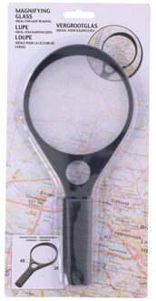Loep Vergrootglas groot zwart