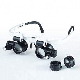 Loepbril met verlichting