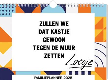 Loesje familieplanner - 2025 -   (ISBN: 9789464327380)