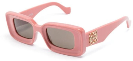 Loewe Roze zonnebril voor dagelijks gebruik Loewe , Pink , Dames - 46 MM