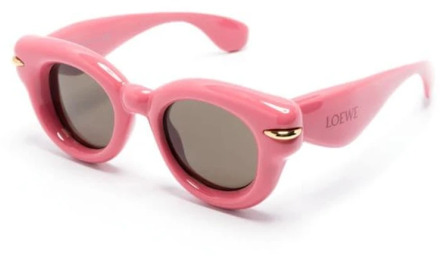 Loewe Roze zonnebril voor dagelijks gebruik Loewe , Pink , Dames - 46 MM