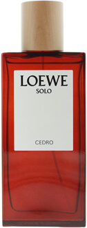 Loewe Solo Cedro Eau De Toilette 100ml Spray Voor Hem - One Size
