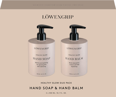 Löwengrip Healthy Glow Hand Soap and Hand Balm Kit