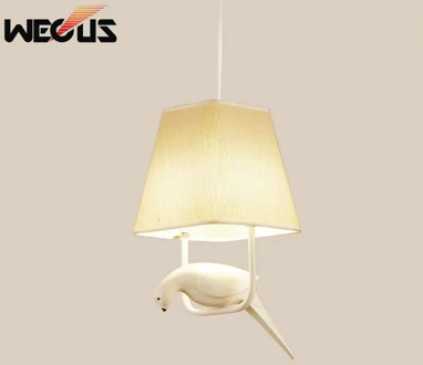 Loft American country art single bird pendant lamp,mediterranean restaurant dining room cafe aisle bedroom chandelier,bar light