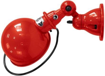 Loft D1000 wandlamp Industrieel rood