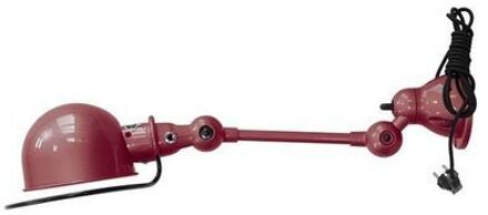 Loft D2501CR Wandlamp - Burgundy Rood