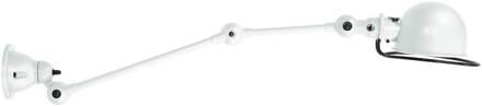 Loft D4251 wandlamp, scharnierarm, wit