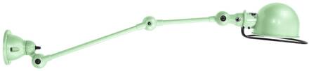 Loft D4251wandlamp scharnierarm mintgroen