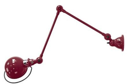 Loft D4401R Wandlamp - Burgundy Rood