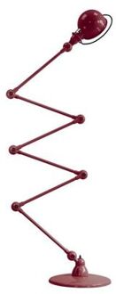 Loft D9406 Vloerlamp - Burgundy Rood
