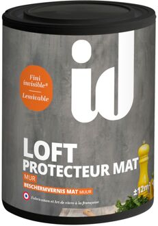 Loft Id Beschermvernis Mat Kleurloos 1l