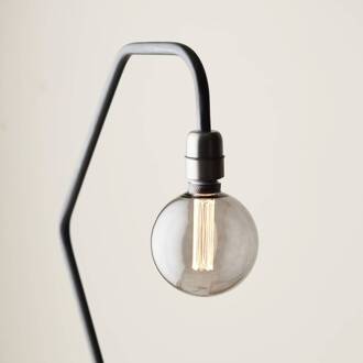 Loft vloerlamp, hoogte 150 cm, zonder kap zwart