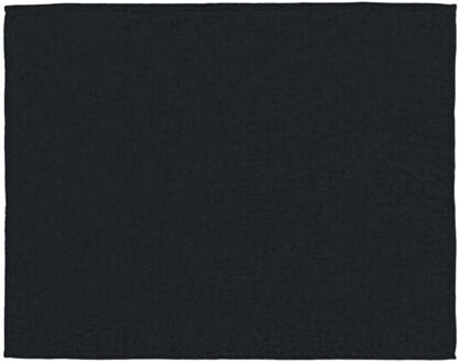 Logan rpet fleecedeken - maat One size Zwart