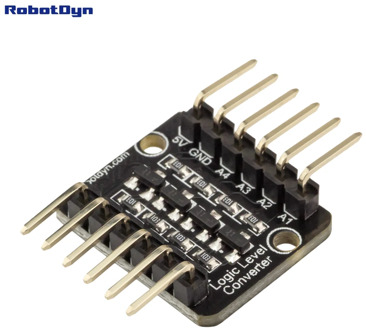 Logic Level Converter - High speed Bi-Directional 3.3V-5V, 4 Channels.